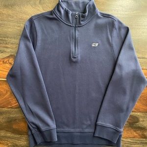 Vineyard Vines Boys Size Small (8-10) Quarter Zip Pullover